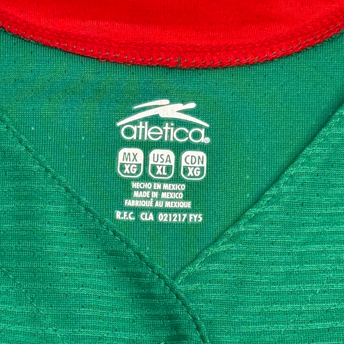 Y2K Atletica Mexico Baseball Jersey S/M