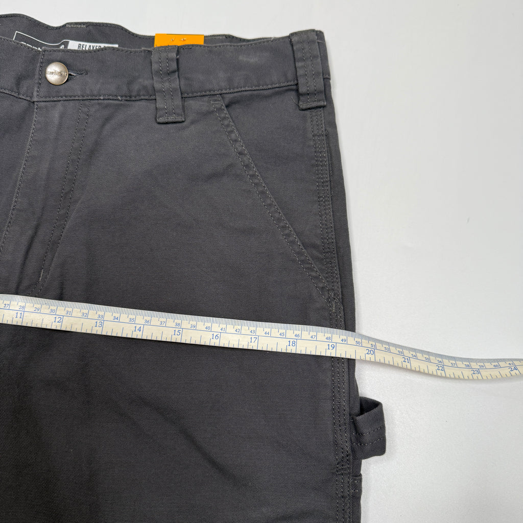 NWT Carhartt Rugged Flex Canvas Utility Shorts 32" Shadow