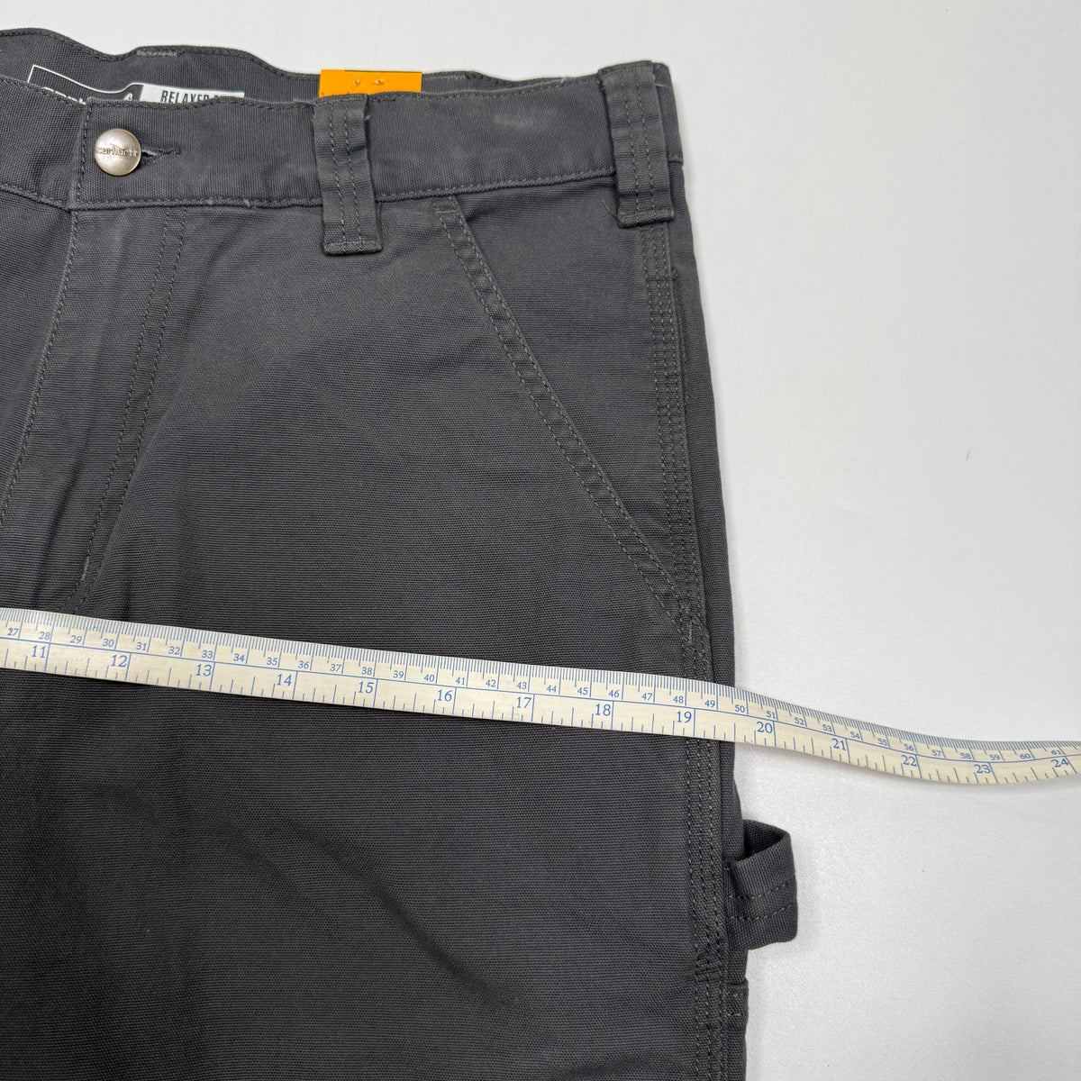 NWT Carhartt Rugged Flex Canvas Utility Shorts 32" Shadow