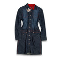 Y2K Tommy Hilfiger Denim Shirt Dress M Blue