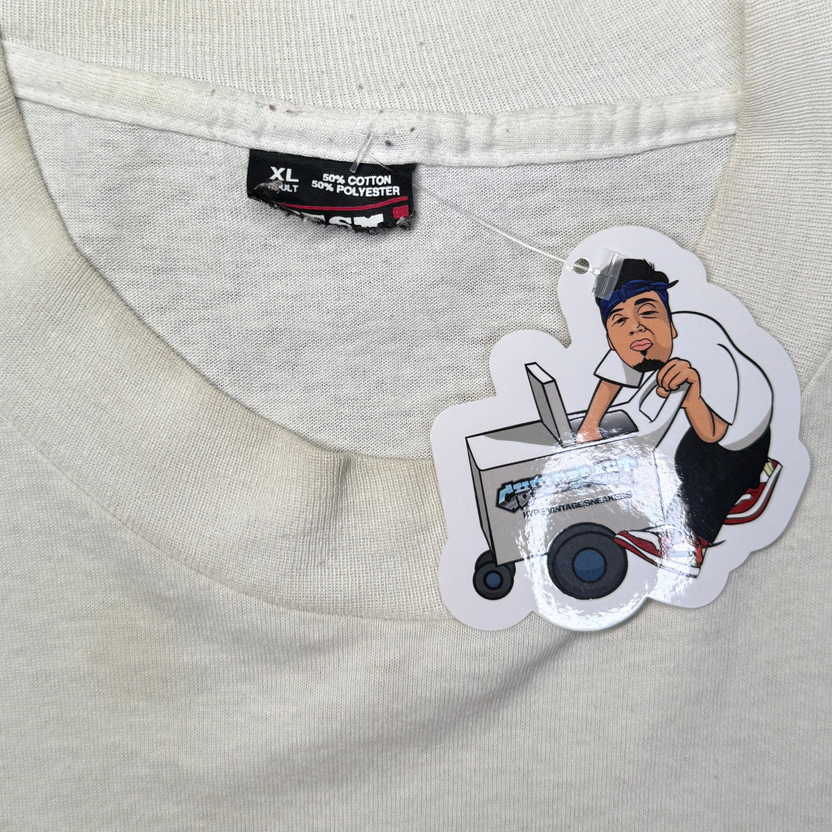 VTG Julio Ceasar Chaves T Shirt XL White
