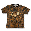 VTG Gloria Estefan AOP Leopard Incredible T Shirt L