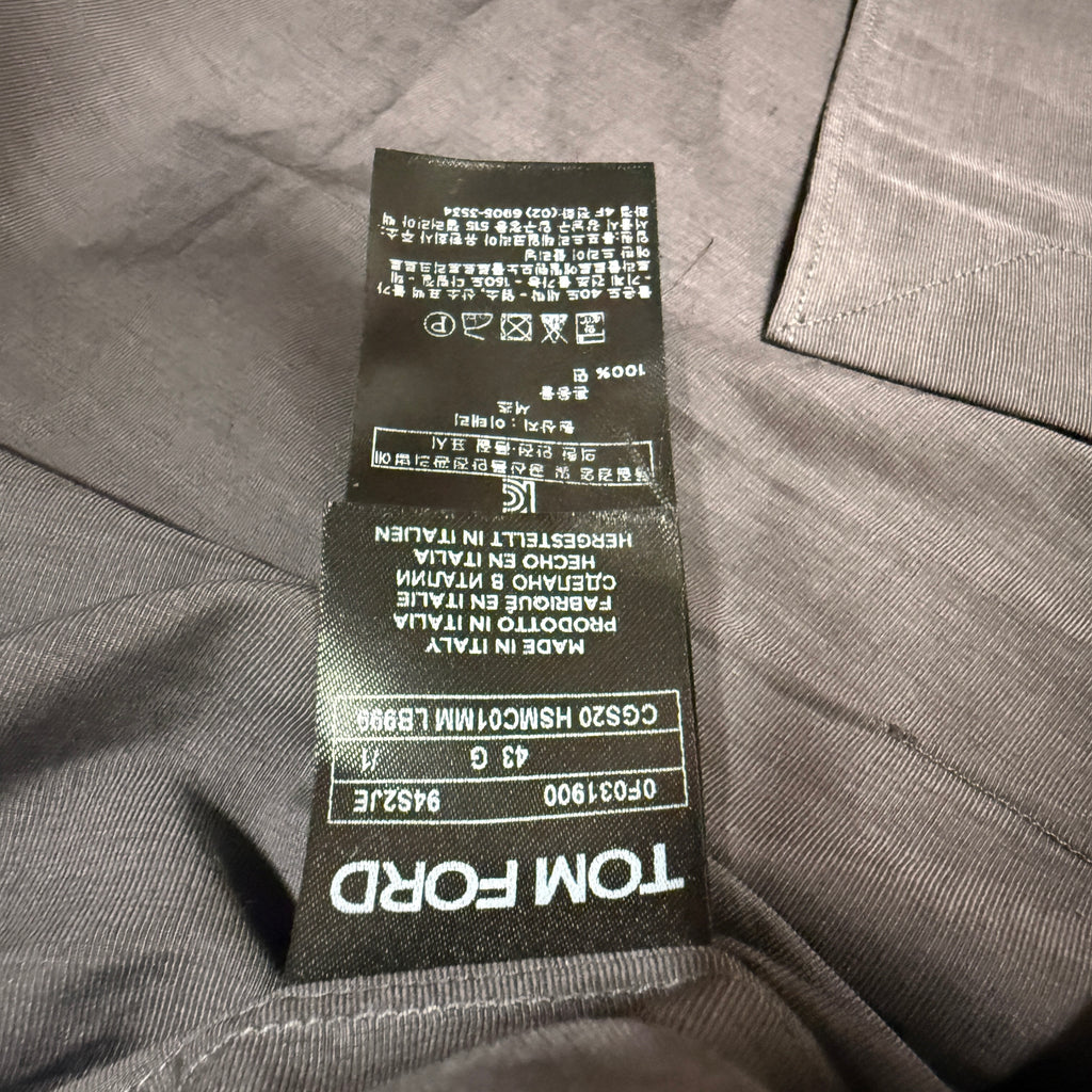 NWT Tom Ford Made To Measure L/S Dress Button Up L