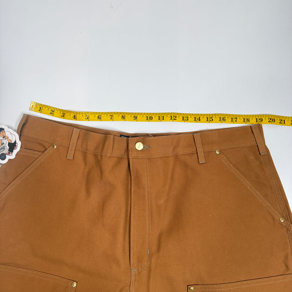NWT Carhartt Iconic B01 Firm Duck Double Front Loose Fit Work Pants 40" Brown