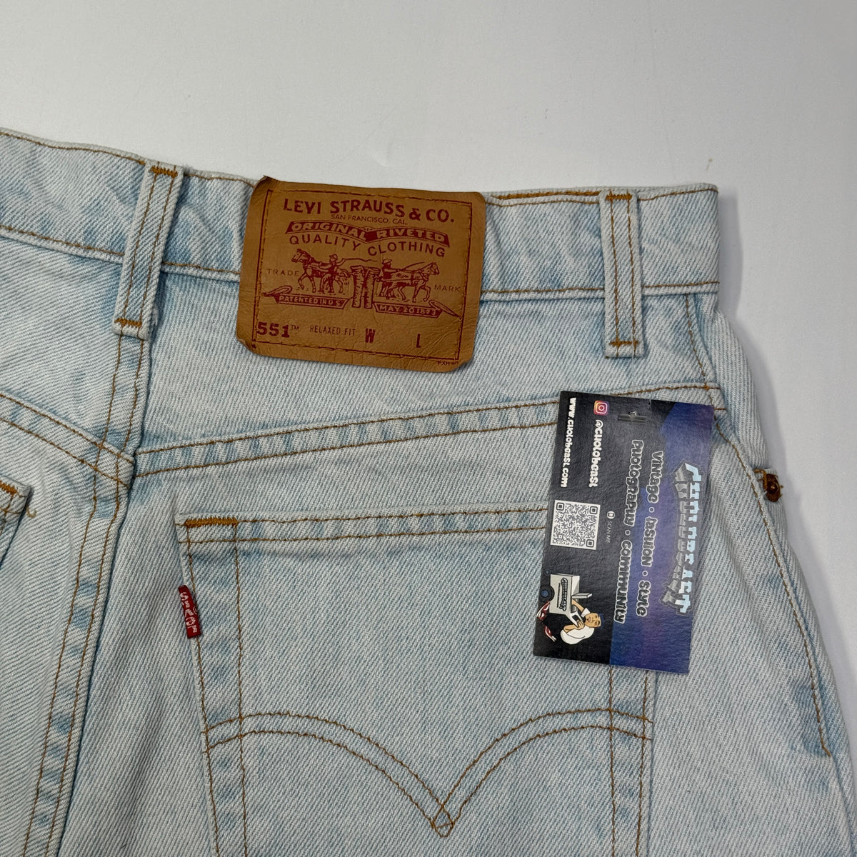 VTG 551 Levis Relaxed Fit Shorts 29"