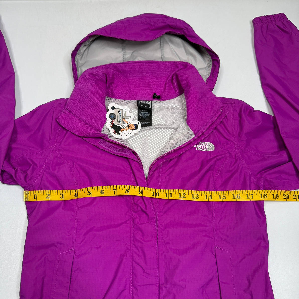 North Face Hyvent Magenta Rain Windbreaker Jacket XS Wmn