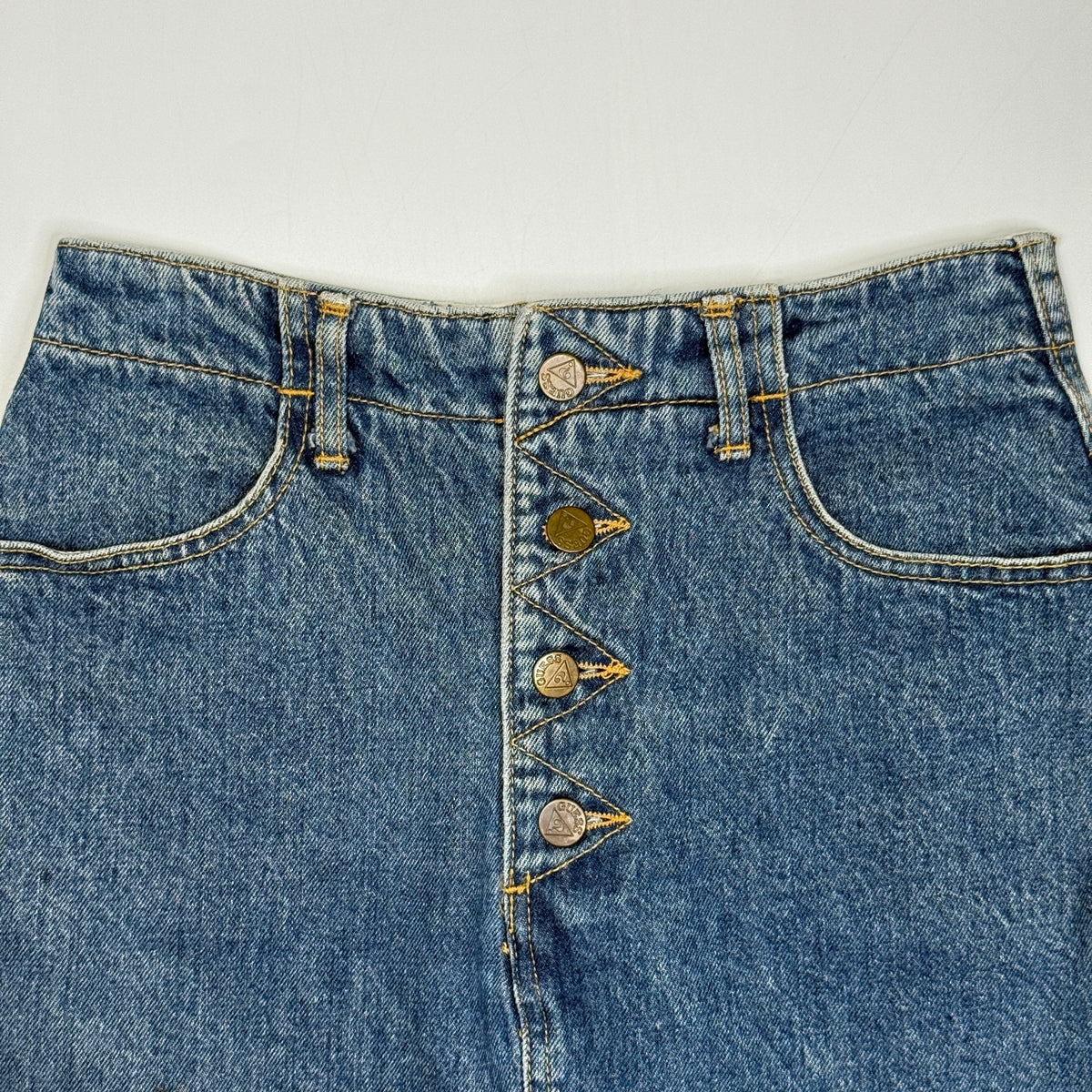 VTG Guess Denim Pencil Skirt 27" S