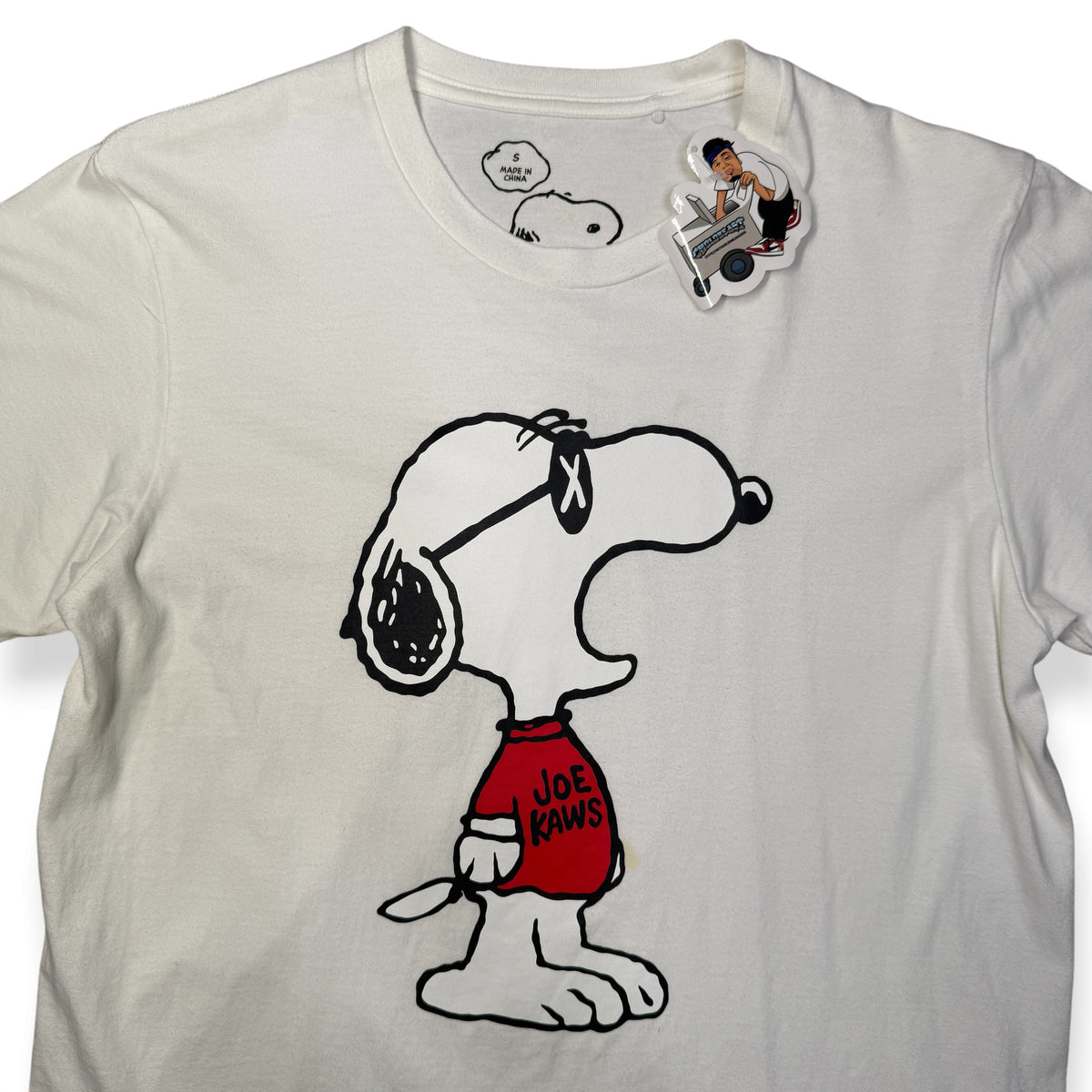 2017 Joe Cool Kaws Peanuts Uniqlo T Shirt S White