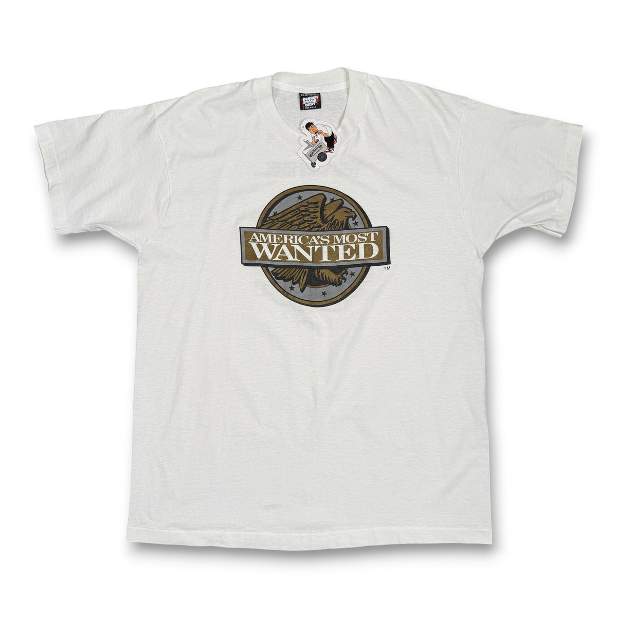 VTG Americas Most Wanted T Shirt XL White