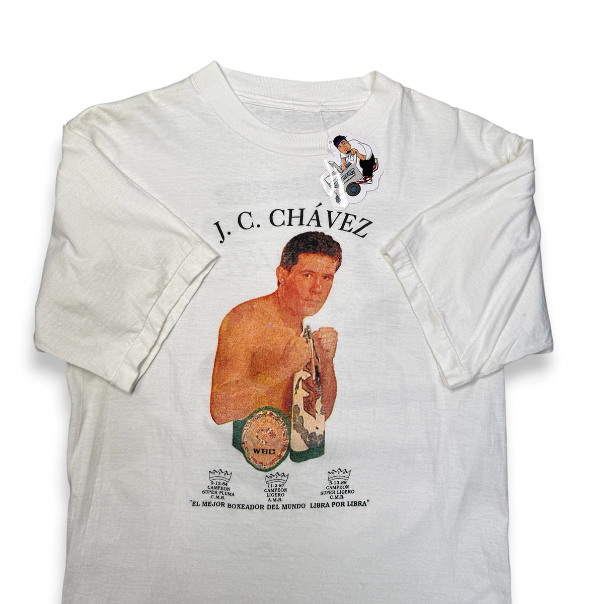 VTG 1992 Julio Ceasar Chaves vs HEctor Camacho T Shirt M