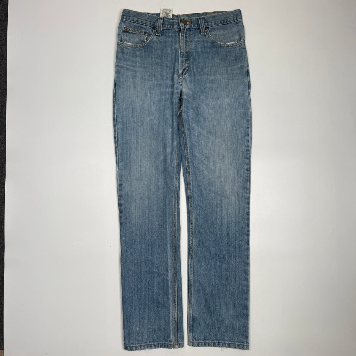 Carhartt Relaxed Straight Fit Rigby Denim Jeans 32"