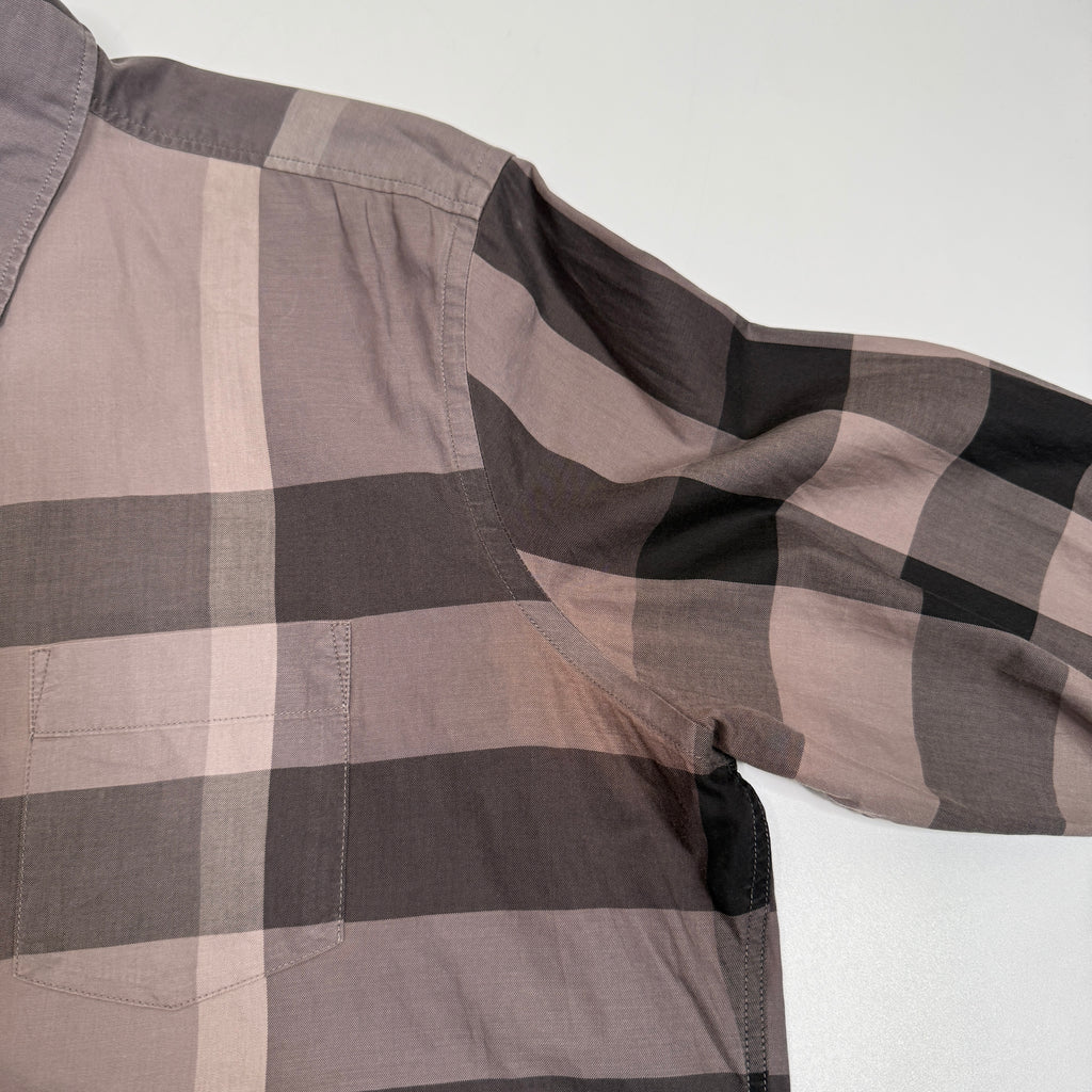 Burberry Brit Exploded Check L/S Button Up M/L