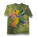 VTG 1994 Grateful Dead Dancing Bear Green Tie Dye T Shirt L