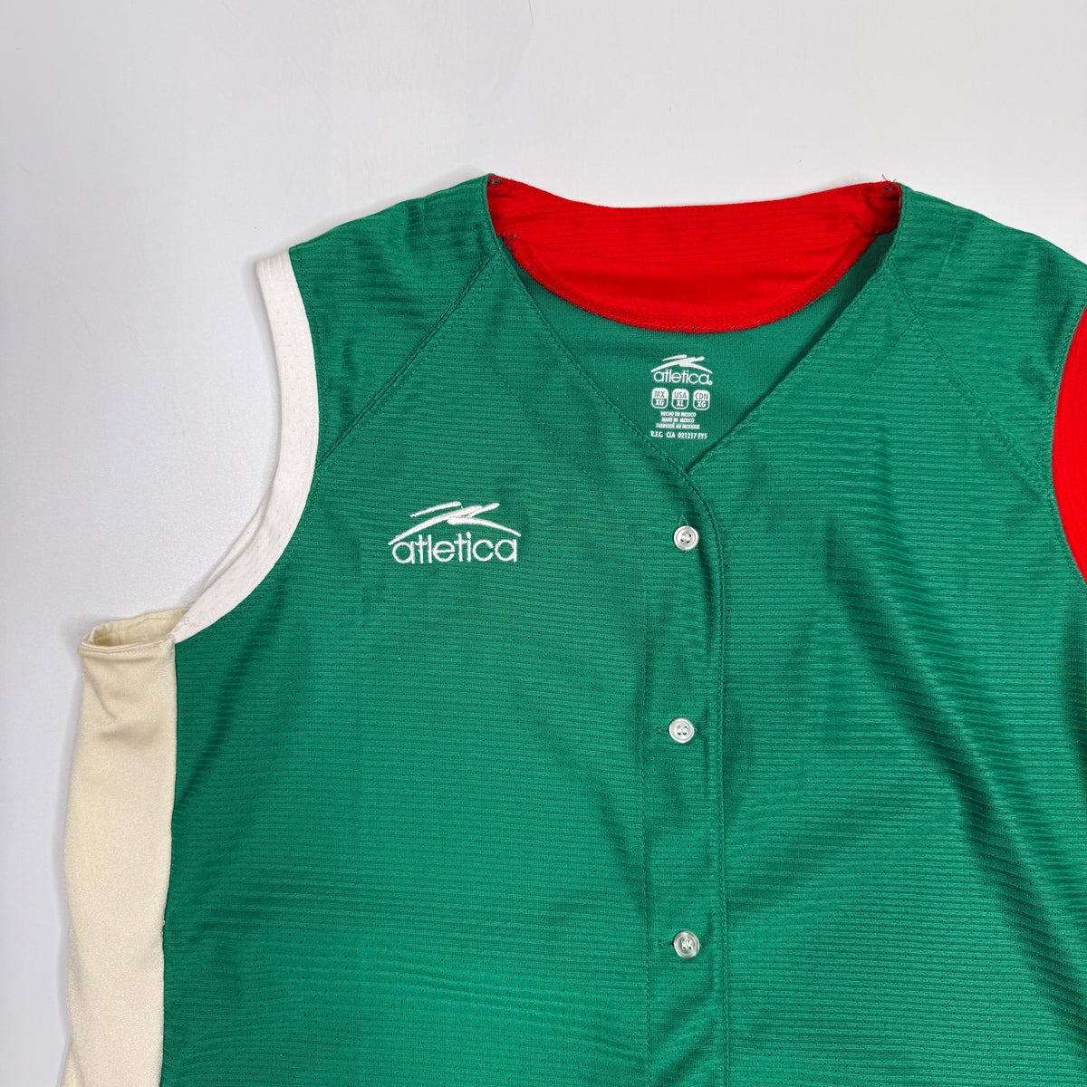 Y2K Atletica Mexico Baseball Jersey S/M