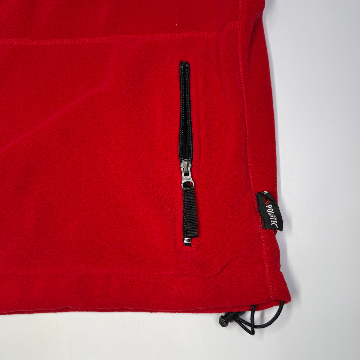 VTG Polo Sport Fleece Full Polartec Thermopro Zip XL