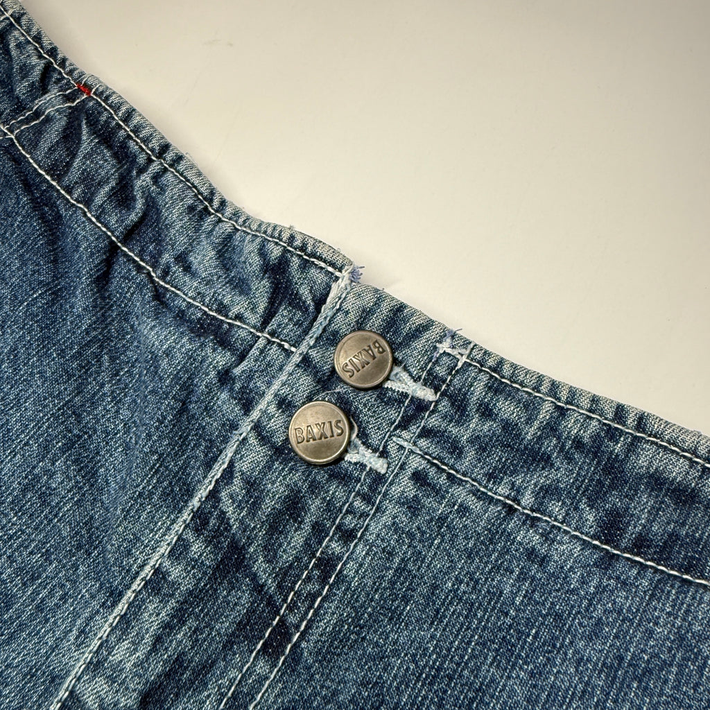 Y2K Baxis Utility Denim Shorts 29" M
