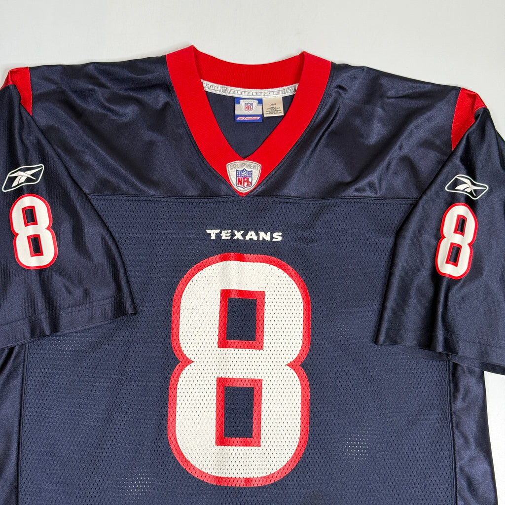 VTG Reebok Houston Texans David Carr Football Jersey L Home