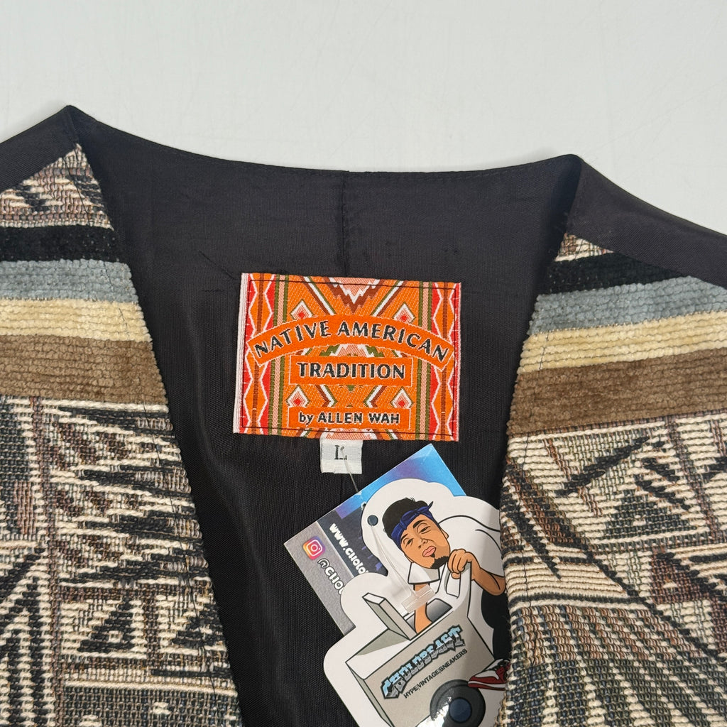 VTG Native American Tradition Southwestern Vest M