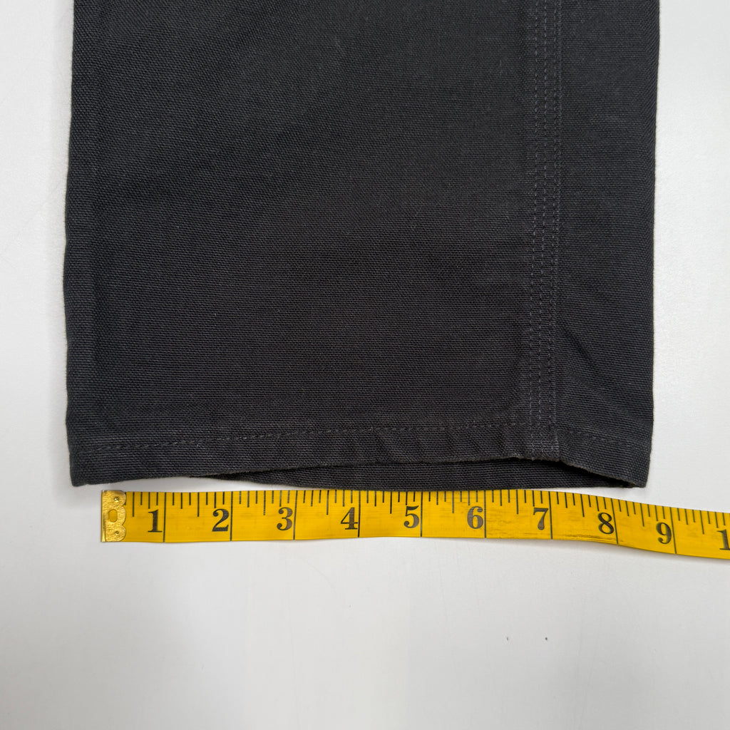 NWT Carhartt Iconic B01 Firm Duck Double Front Loose Fit Work Pants 32" Black