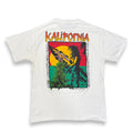 VTG 1991 Kalifornia Jamaican Style T Shirt S/M White