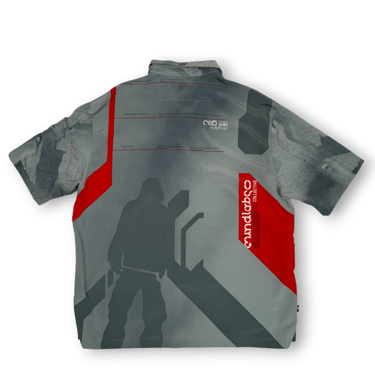 Y2K Ecko Complex Mindlabs Button Up XL