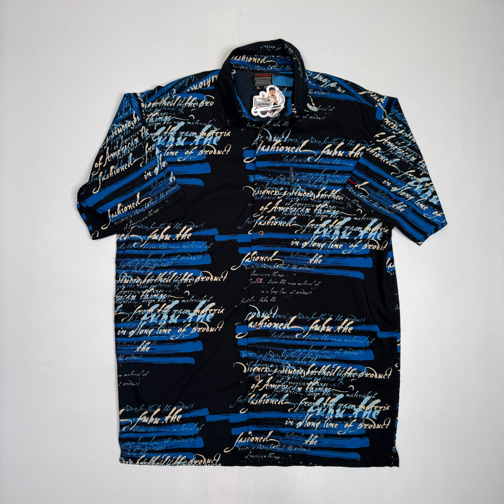 Y2K Fubu Fashion Button Up XL