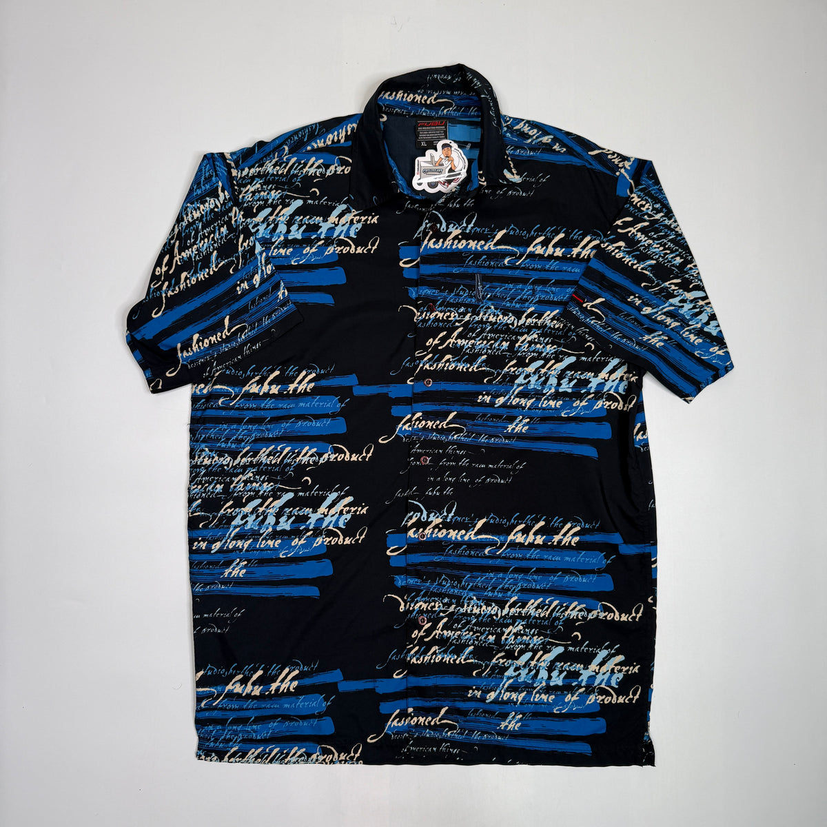 Y2K Fubu Fashion Button Up XL