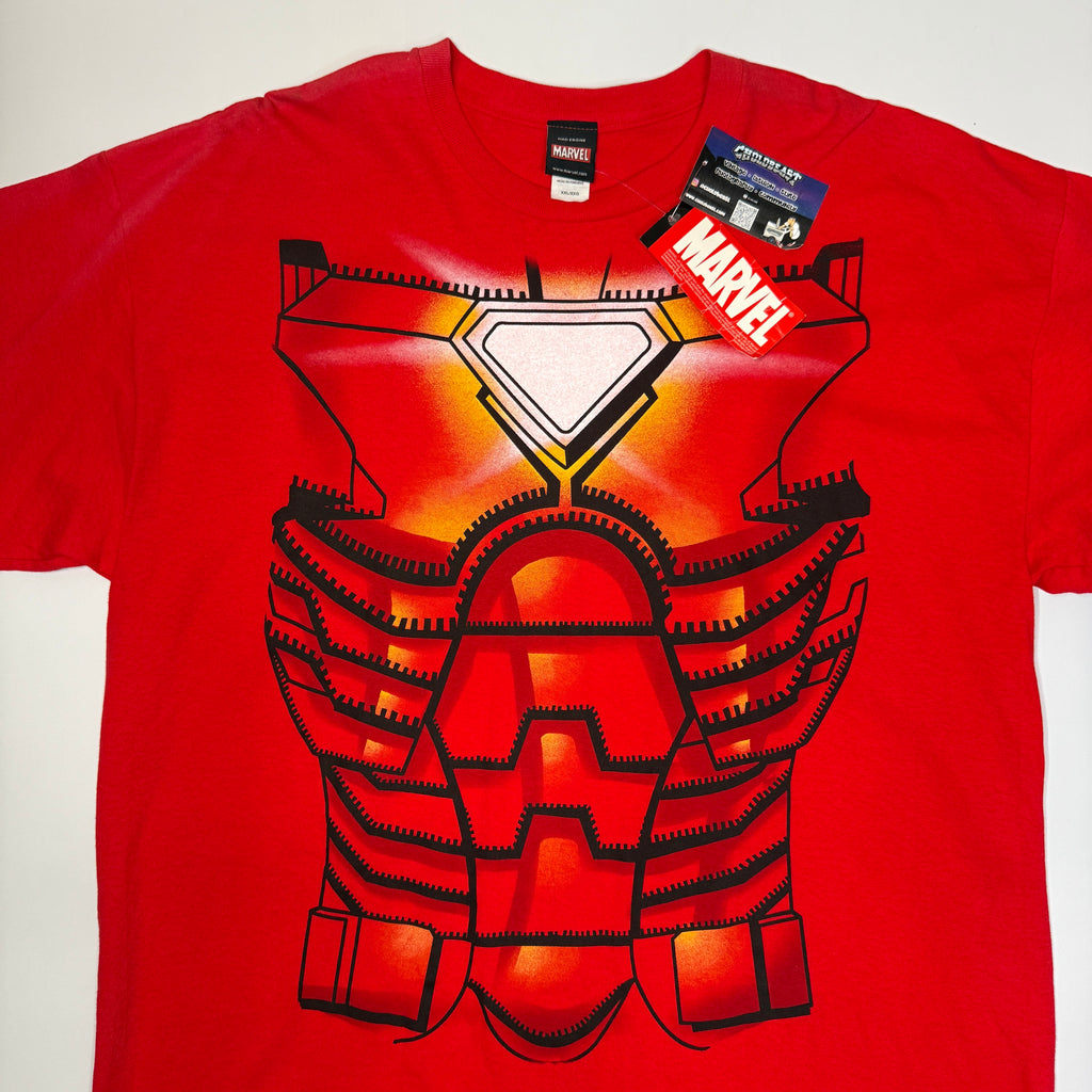 NWT Y2K Marvel Iron Man Suit T Shirt 2XL