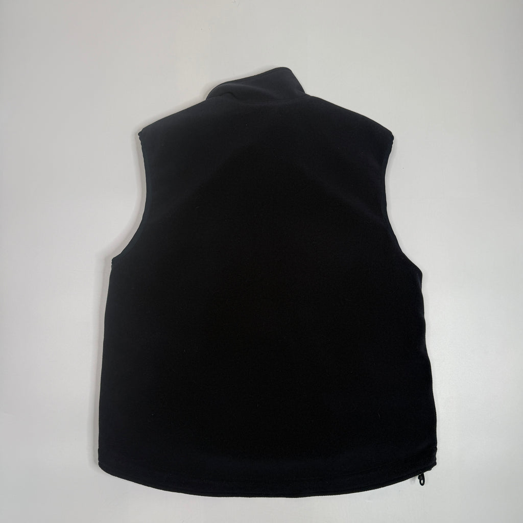 VTG Polo Sport Polartec Fleece Reversible Vest L Blue