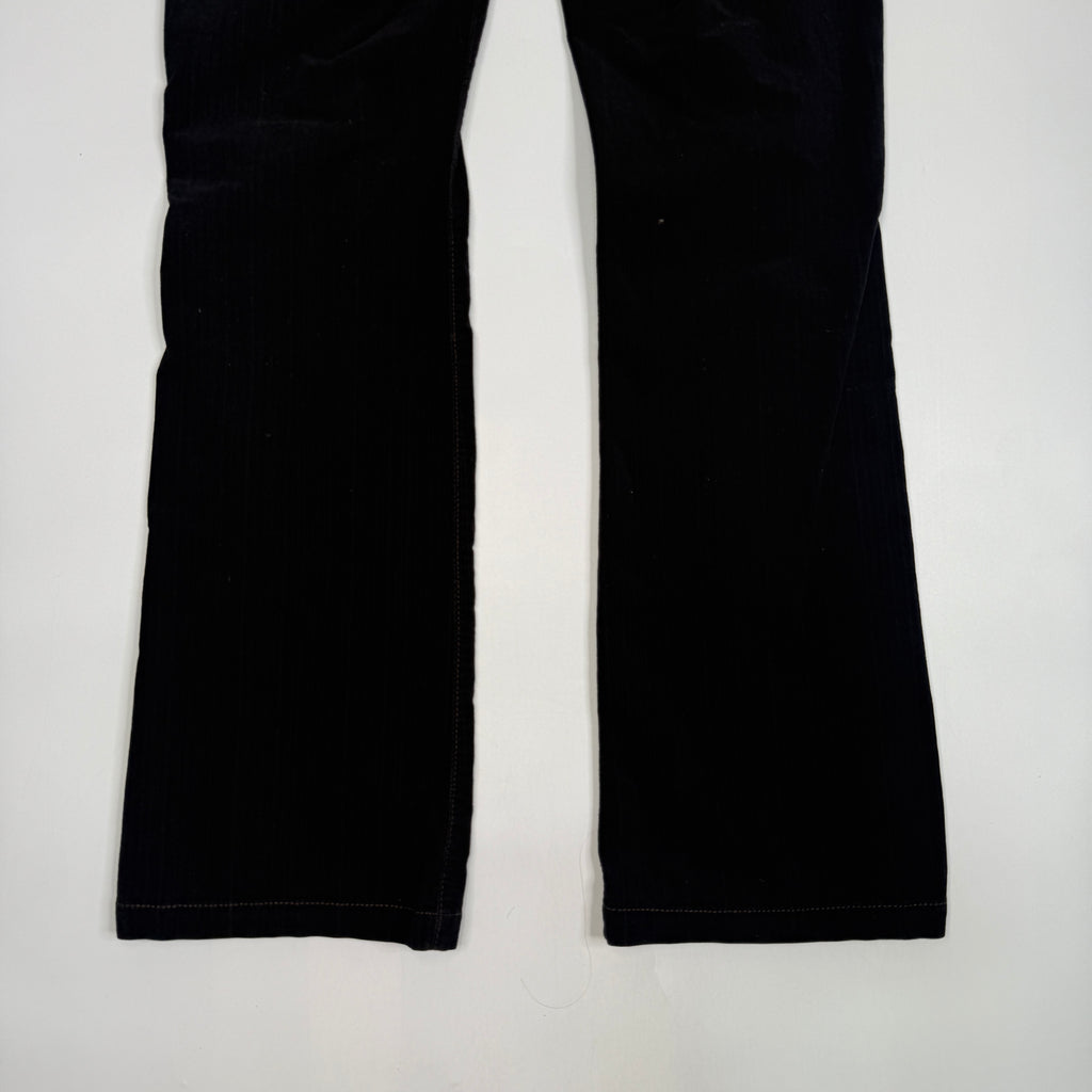 Y2K Polo Ralph Lauren Bootcut Pants 32" M/L Black
