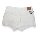 501 Premium Levis Shorts 33" M/L White