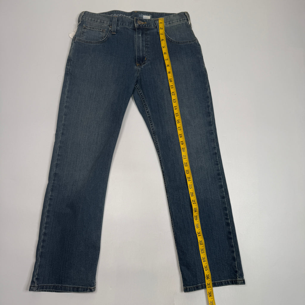 NWT Carhartt Relaxed Straight Rugged Flex Jeans 31" Superior