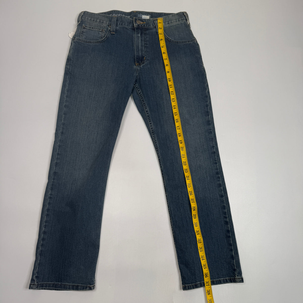 NWT Carhartt Relaxed Straight Rugged Flex Jeans 31" Superior