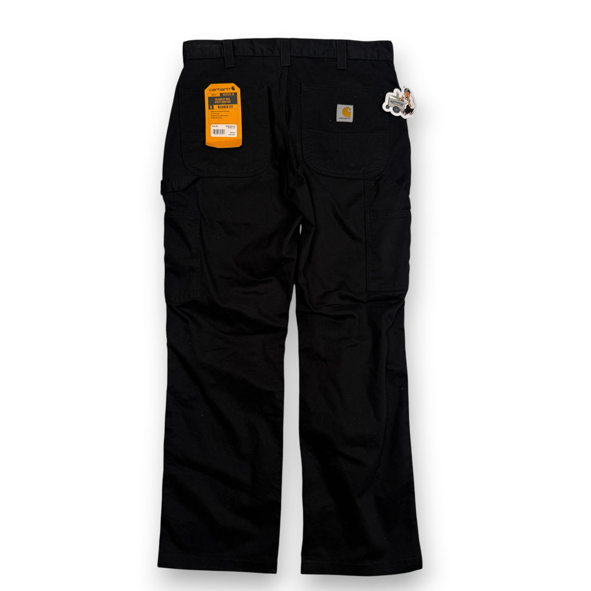 NWT Carhartt Relaxed Fit Utility Straight Twill Pants 33" Black