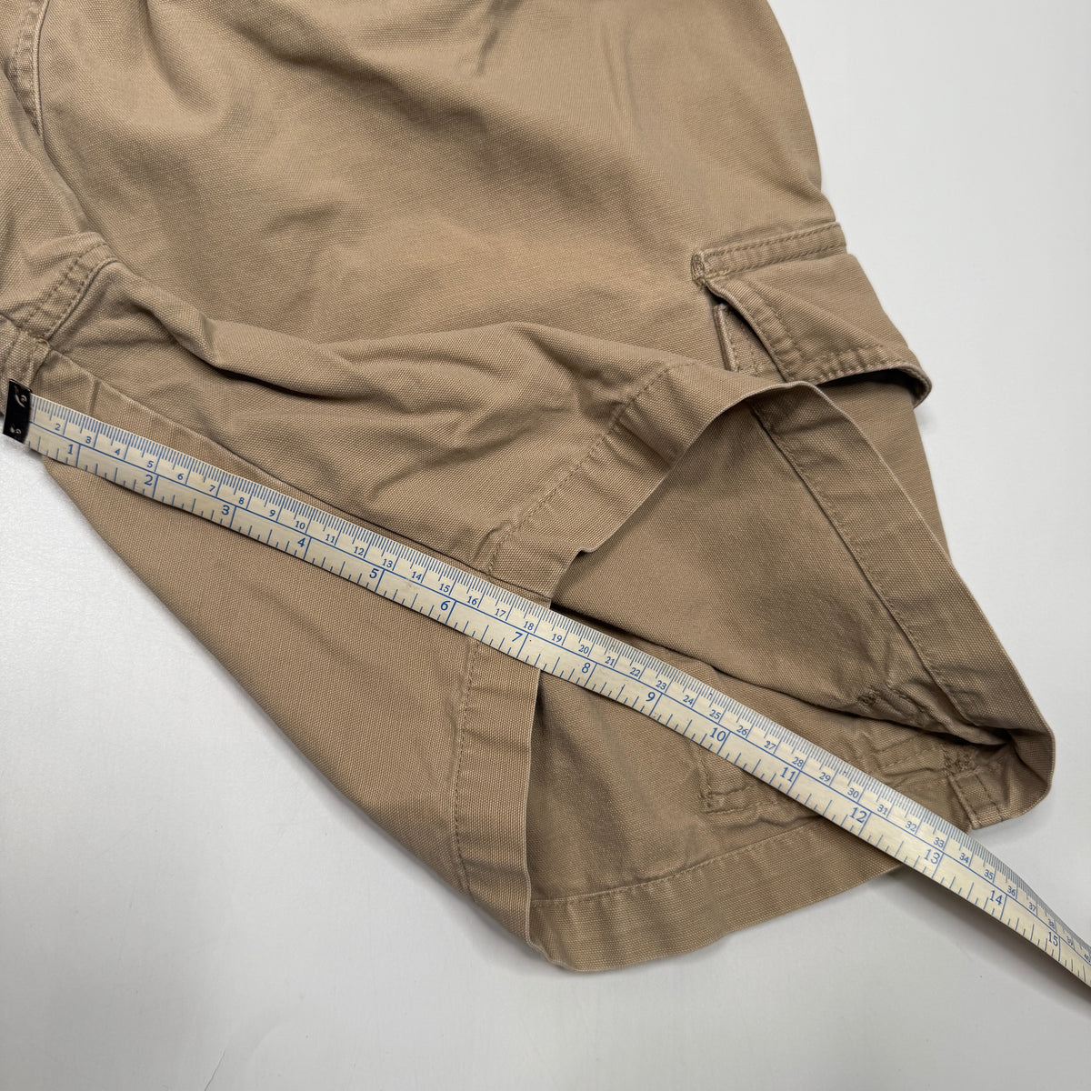 VTG Ocean Pacific Cargo Elastic Shorts 30" Khaki