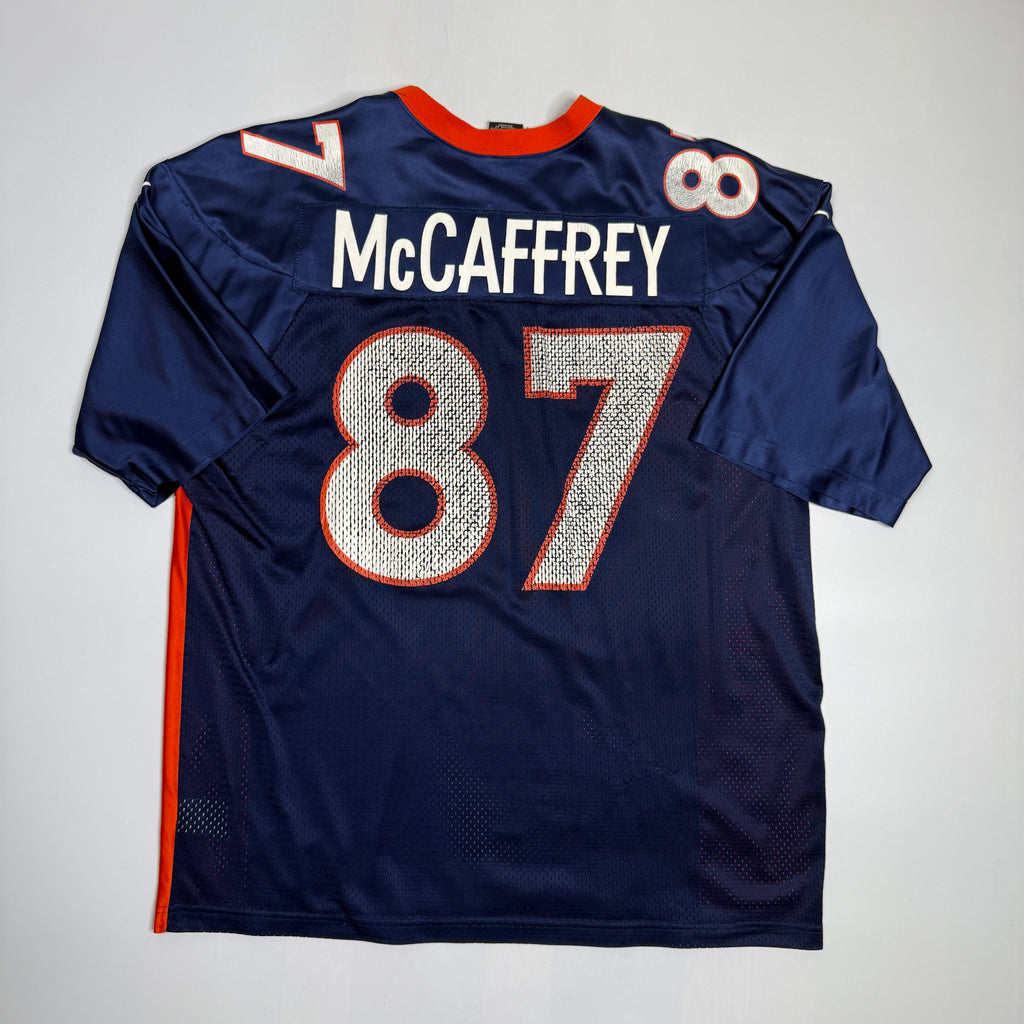 VTG 97' DEnver Broncos McCaffrey Football Jersey XL Home