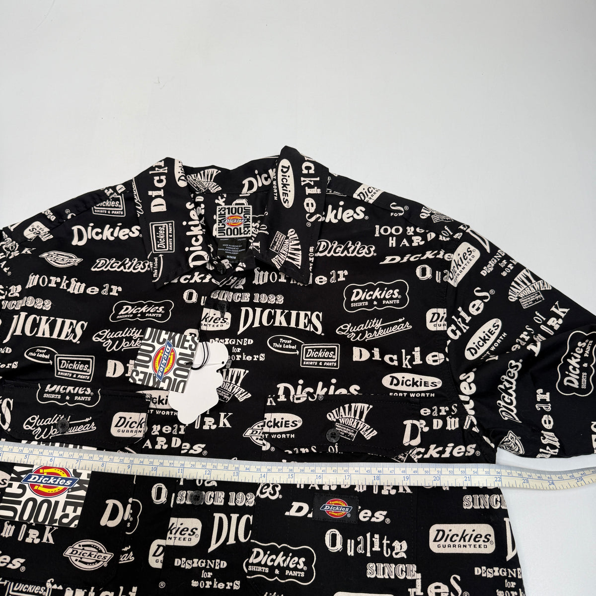 NWT Dickies 100 Yr Anniversary Button Up M