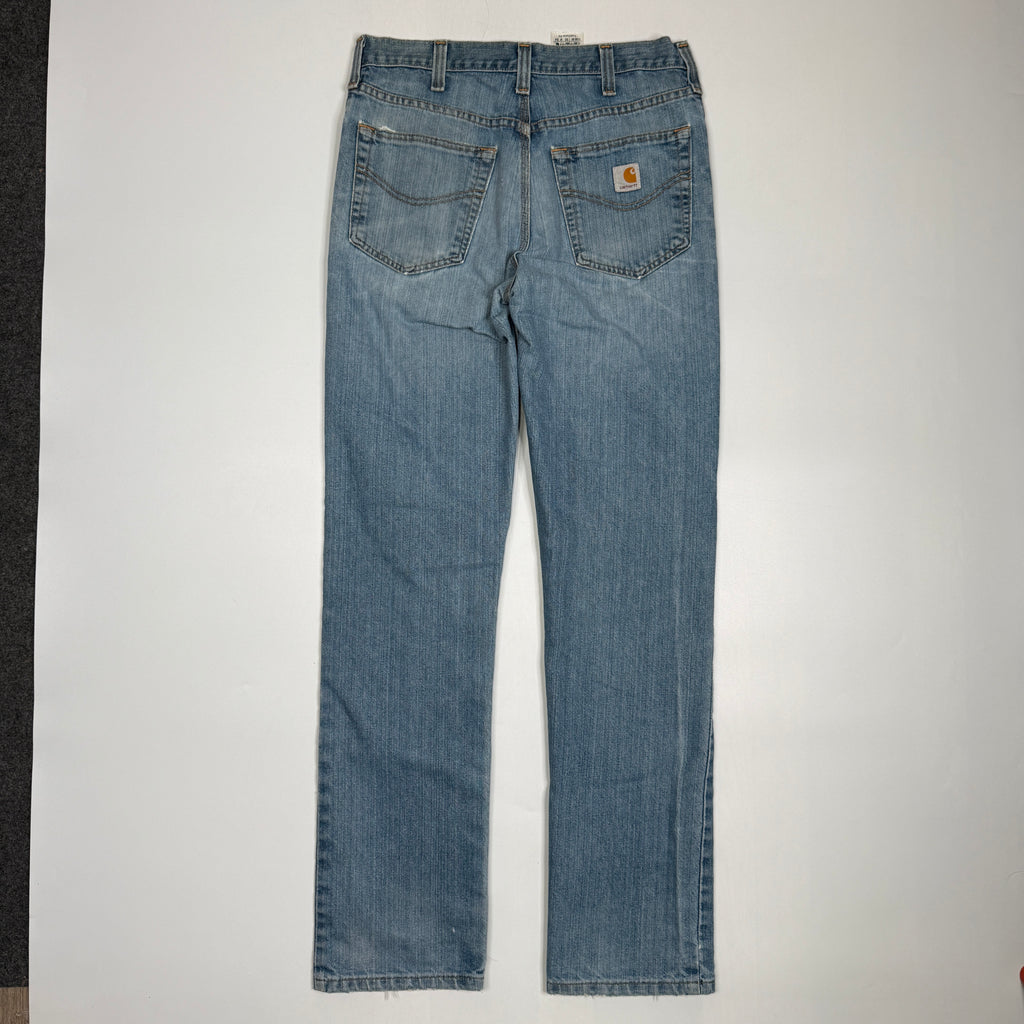 Carhartt Relaxed Straight Fit Rigby Denim Jeans 32"