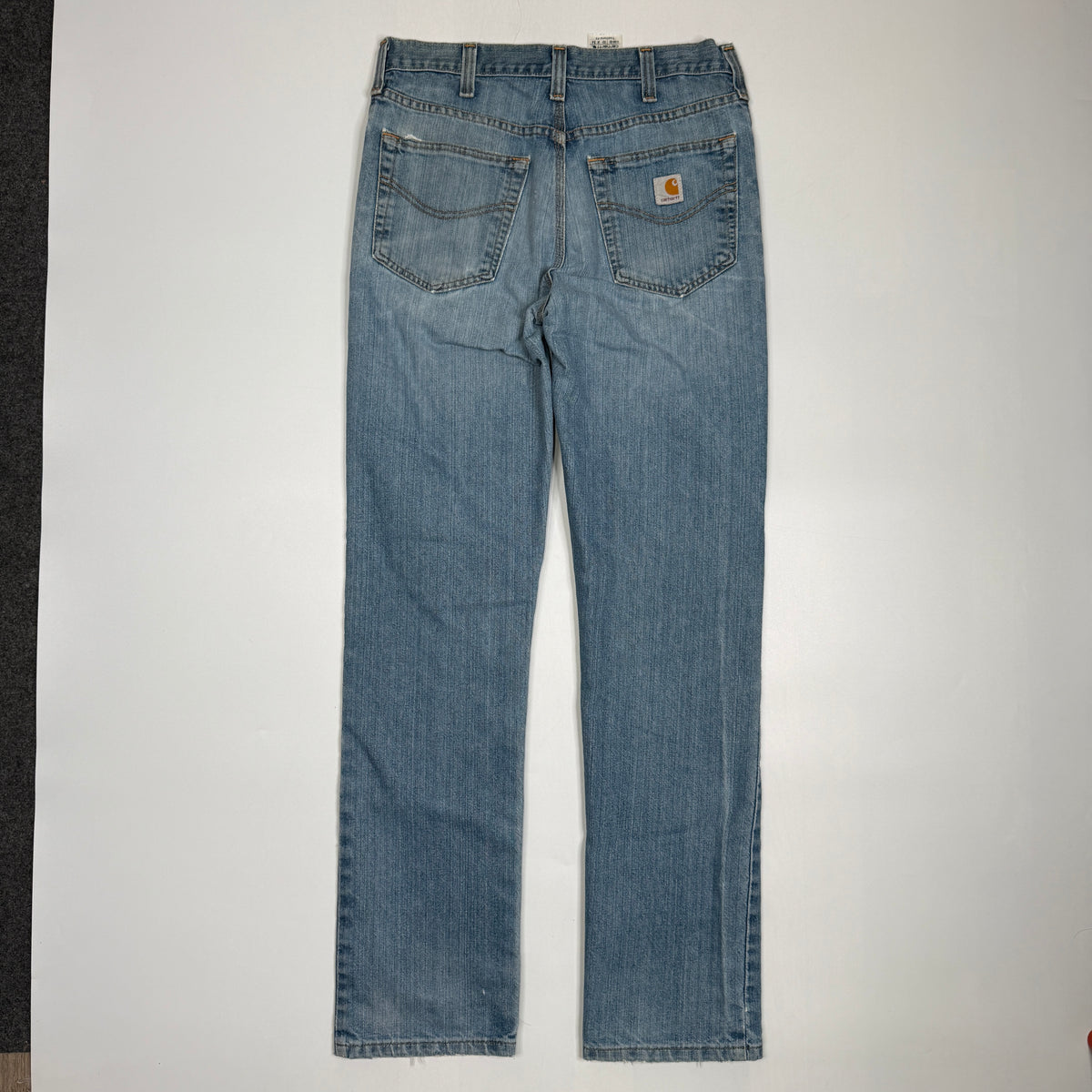 Carhartt Relaxed Straight Fit Rigby Denim Jeans 32"