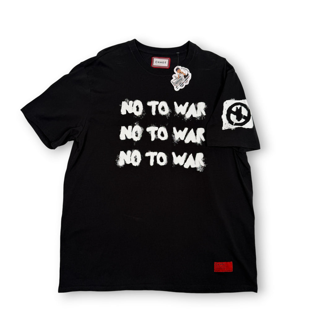 Chnge No To War T Shirt 2XL