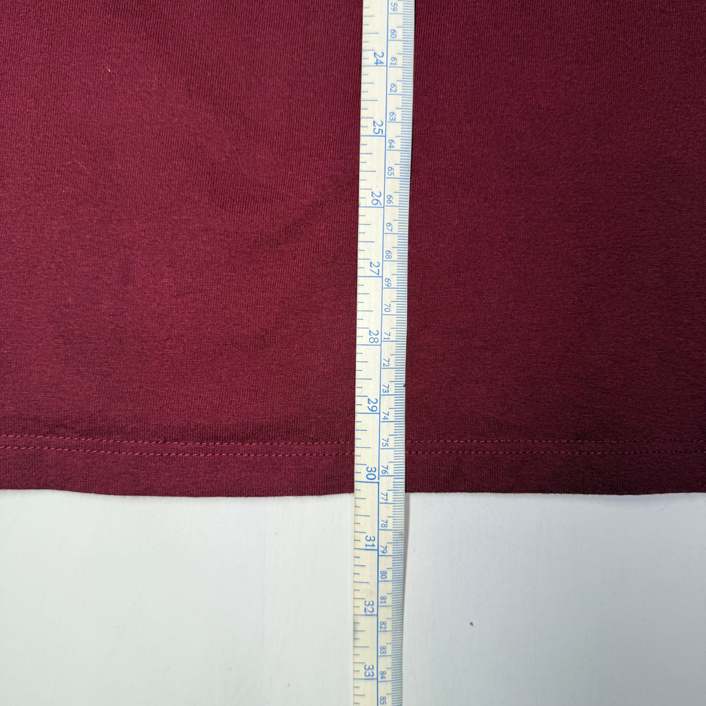 NWOT Disneyland Adventure Land Mickey T Shirt L Burgundy