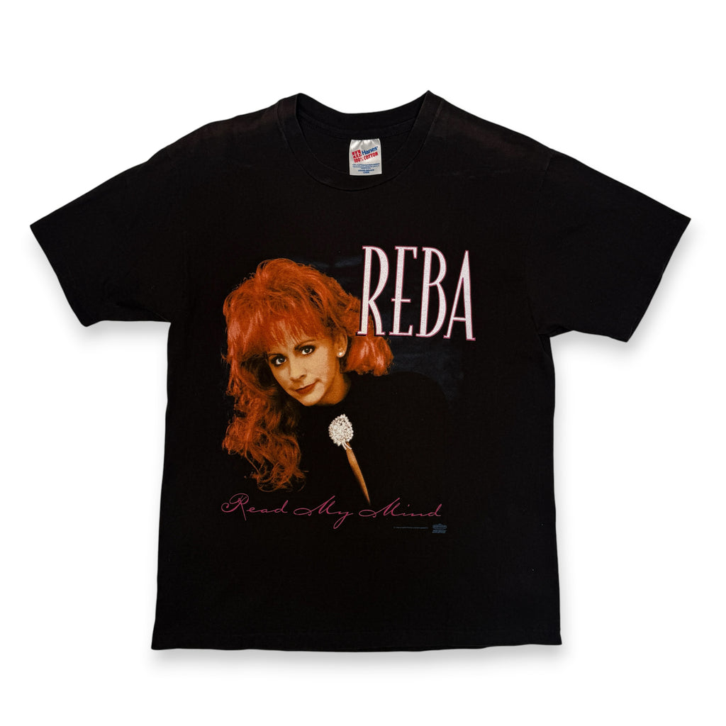 VTG 1994 Reba Read My Mind Tour T Shirt L Black