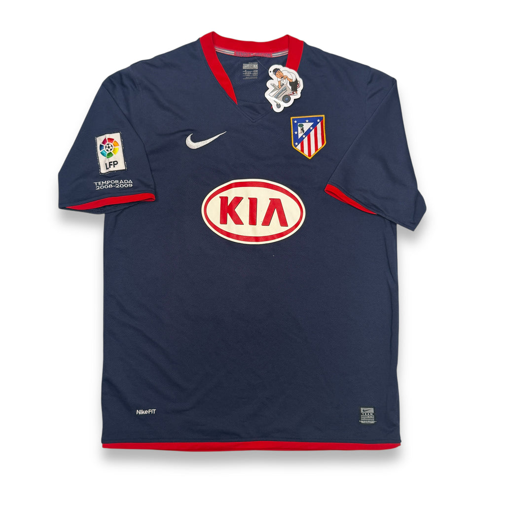 2008 Athletico de Madrid Away Kun Aguero Jersey M