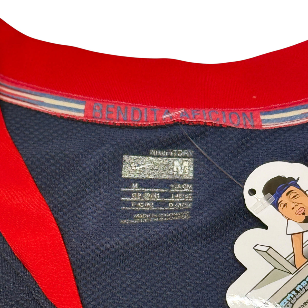 2008 Athletico de Madrid Away Kun Aguero Jersey M