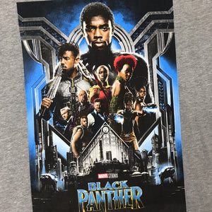 Marvel Black Panther Movie Promo T Shirt M