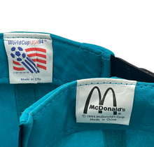 Load image into Gallery viewer, VTG Mcdonalds USA World Cup Promo Snapback Hat