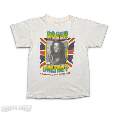 VTG The Who Rogers Daltrey World Tour T Shirt L