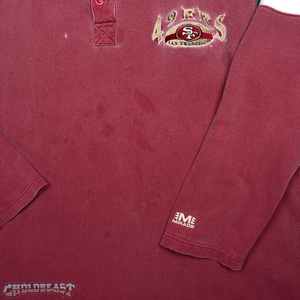 VTG Mirage 49ers L/S Polo Shirt 2XL