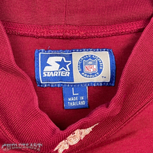 Load image into Gallery viewer, VTG Starter 49ers Mock Neck L/S T Shirt L