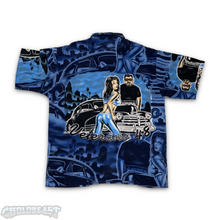 Load image into Gallery viewer, Y2K Cruzin Low Chicano Oversized Button Up XL